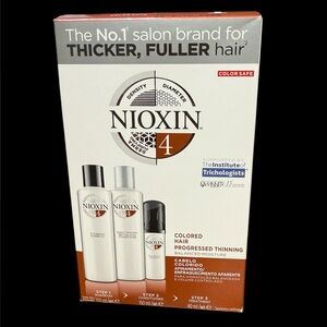 Nioxin 4. Safe for color treated hair.